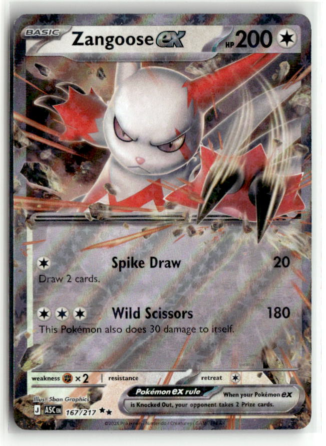 Zangoose ex