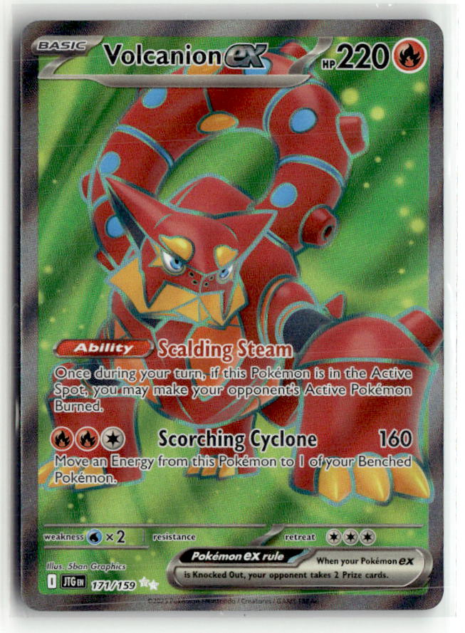 Volcanion ex - 171/159 | Near Mint / English / Holofoil