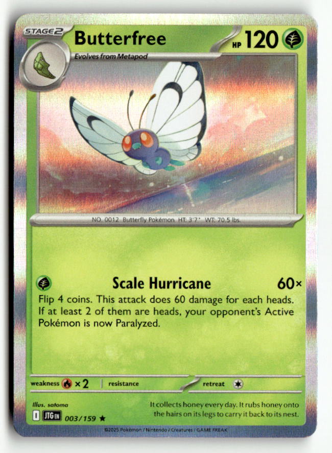Butterfree | Near Mint / English / Holofoil