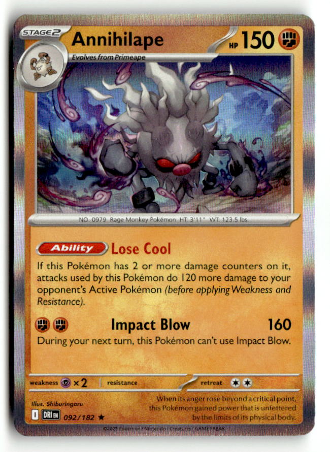 Annihilape | Near Mint / English / Holofoil