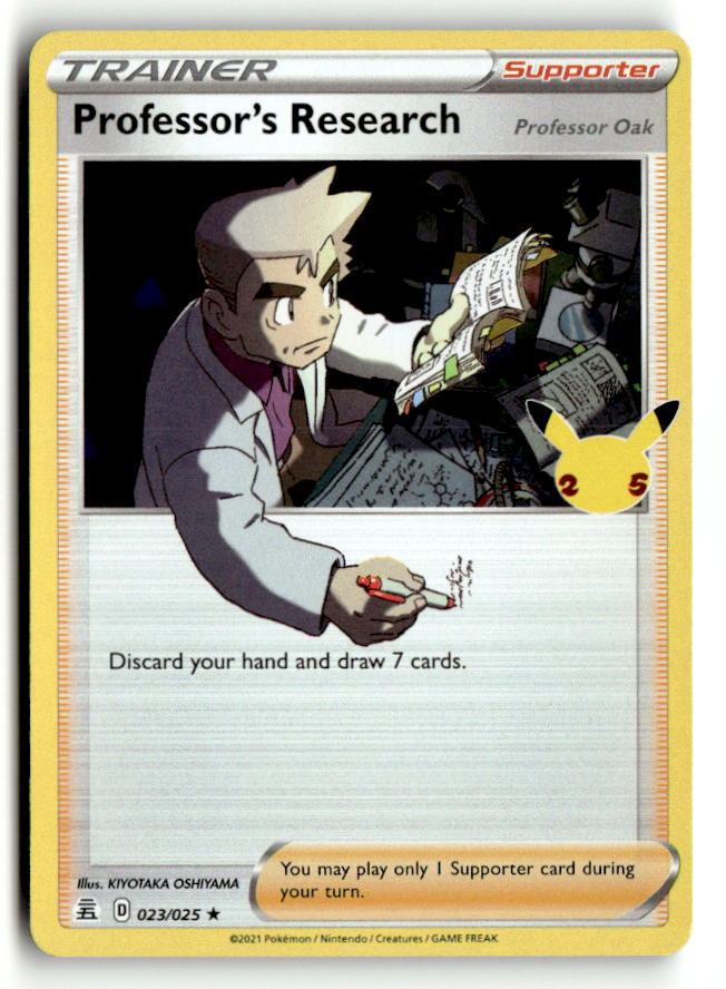 Professor's Research [Professor Oak]