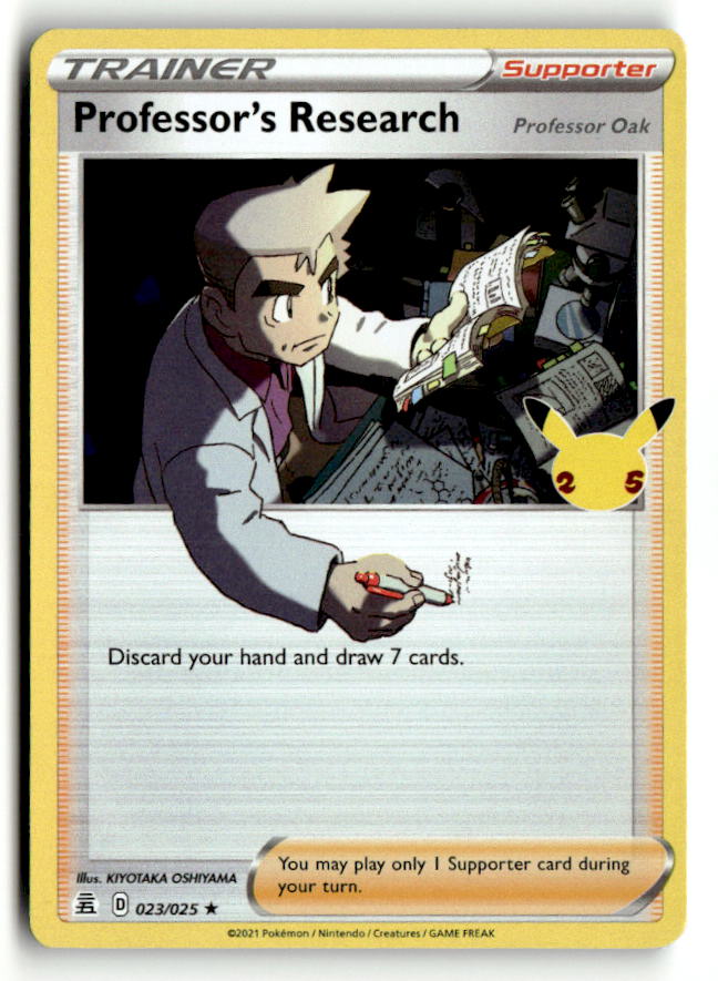 Professor's Research [Professor Oak]