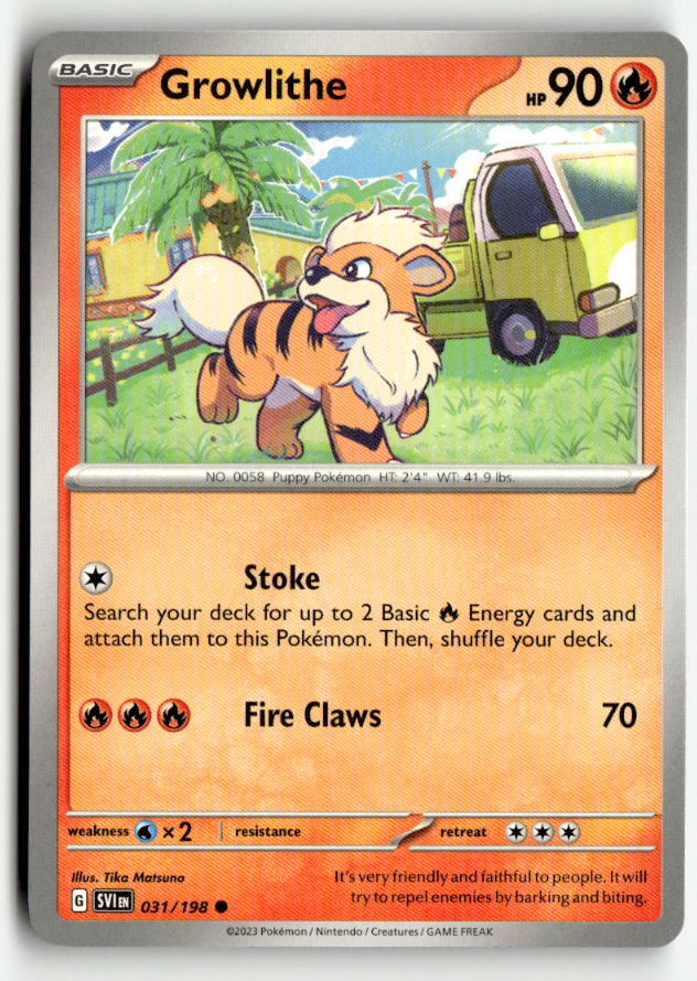Growlithe - 031/198