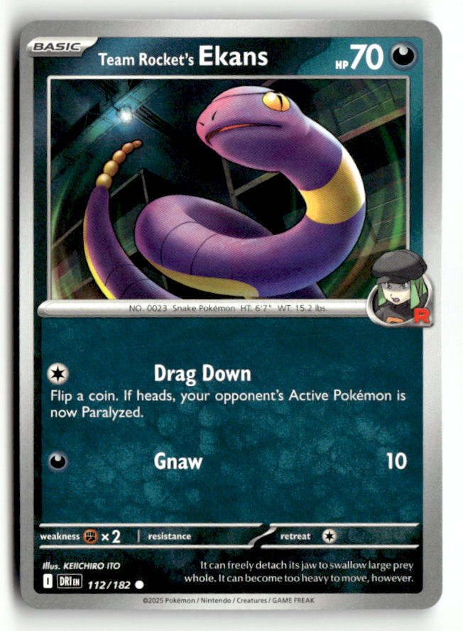 Team Rocket's Ekans
