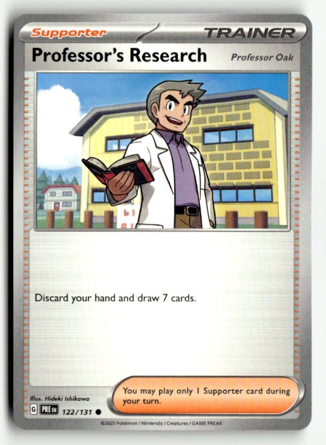 Professor's Research [Professor Oak]