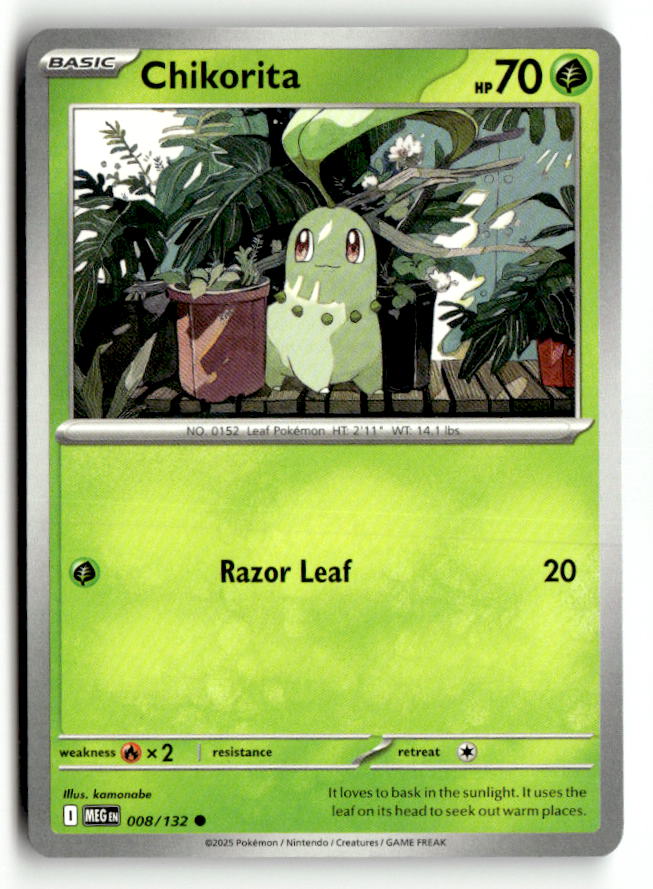 Chikorita | Near Mint / English / Normal