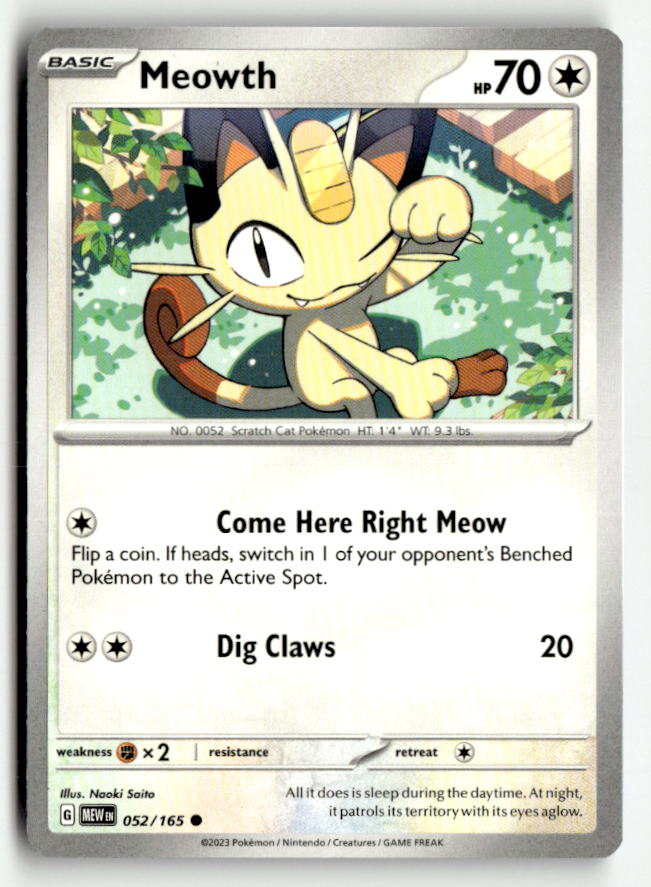 Meowth | Near Mint / English / Normal