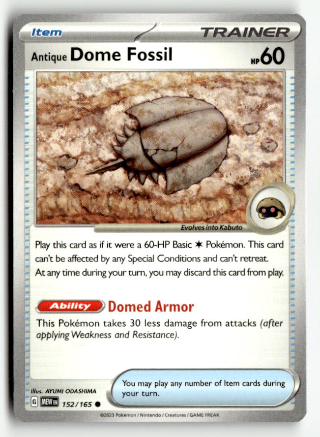 Antique Dome Fossil
