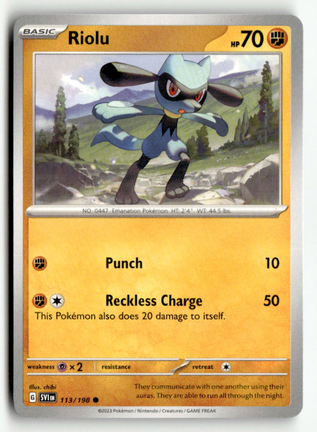 Riolu - 113/198