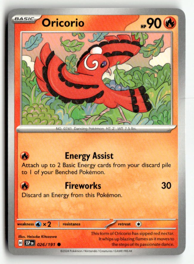 Oricorio - 026/191