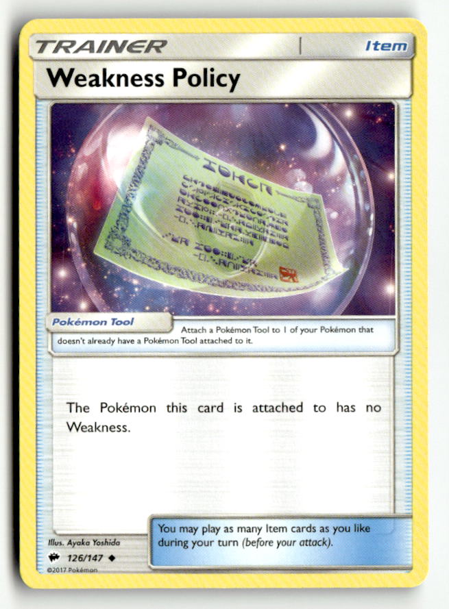 Weakness Policy
