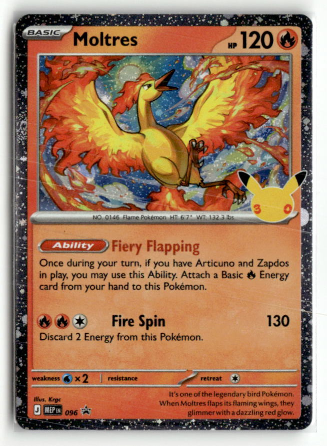 Moltres - 096 (30th Celebration)