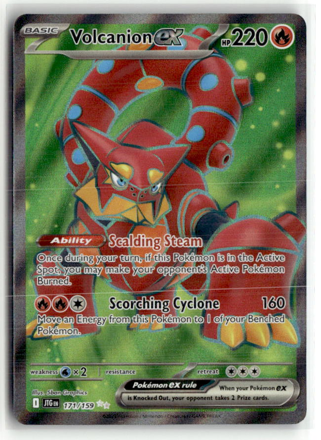 Volcanion ex - 171/159 | Near Mint / English / Holofoil