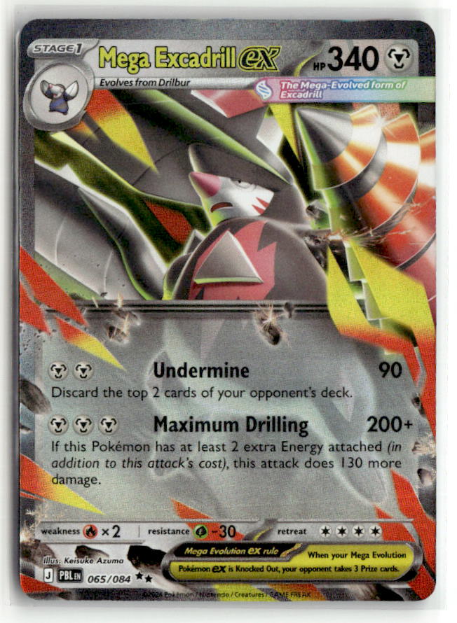 Mega Excadrill ex - 065/084 | Near Mint / English / Holofoil