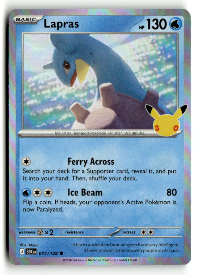 Lapras - 017/128