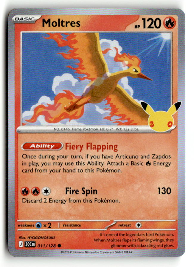 Moltres - 011/128