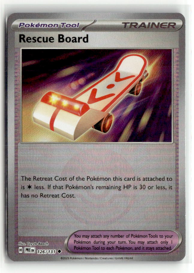 Rescue Board (Poke Ball Pattern)