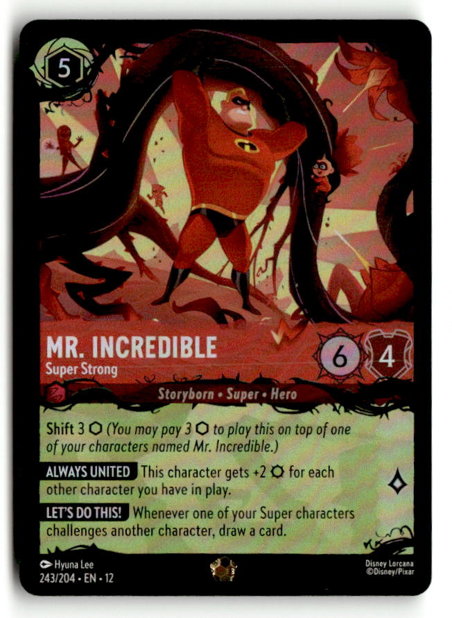 Mr. Incredible - Super Strong | Near Mint / English / Cold Foil