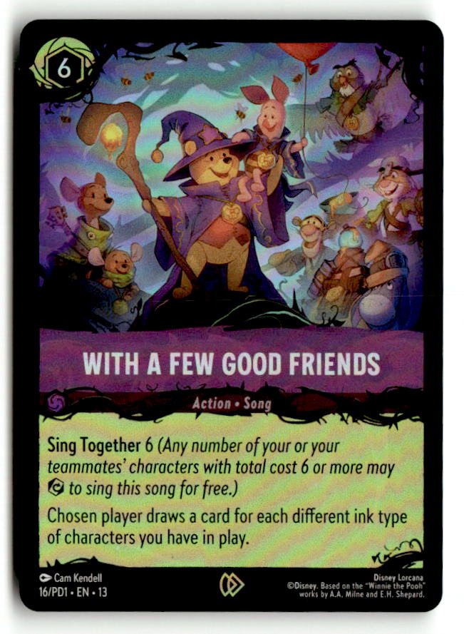 With a Few Good Friends | Near Mint / English / Holofoil