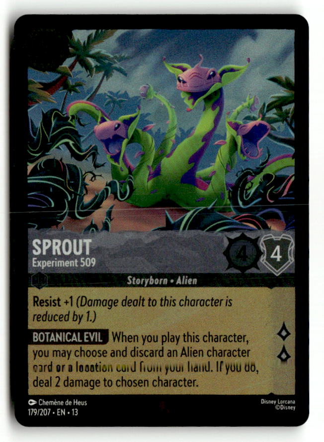 Sprout - Experiment 509 | Near Mint / English / Cold Foil