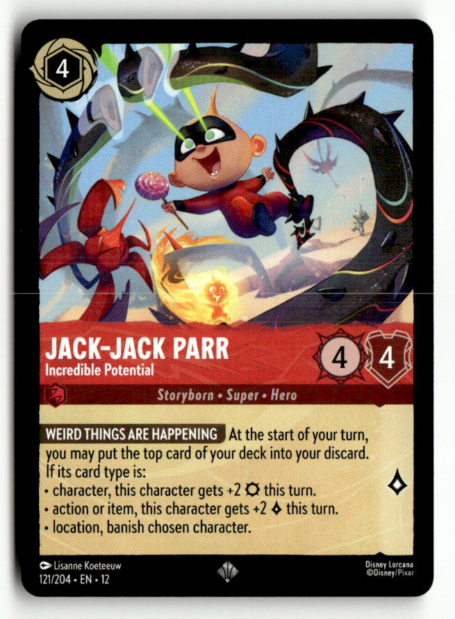 Jack-Jack Parr - Incredible Potential | Near Mint / English / Normal