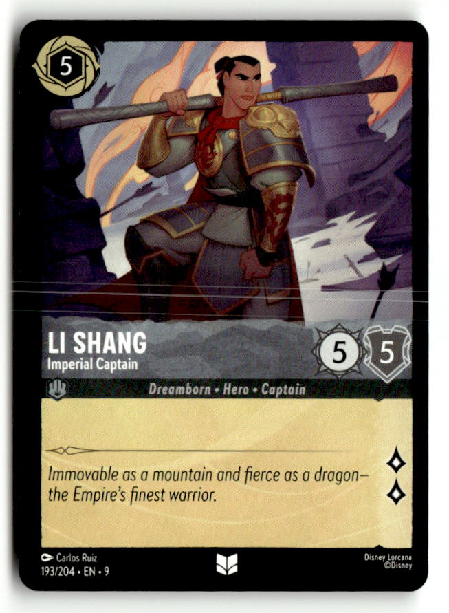 Li Shang - Imperial Captain | Near Mint / English / Normal