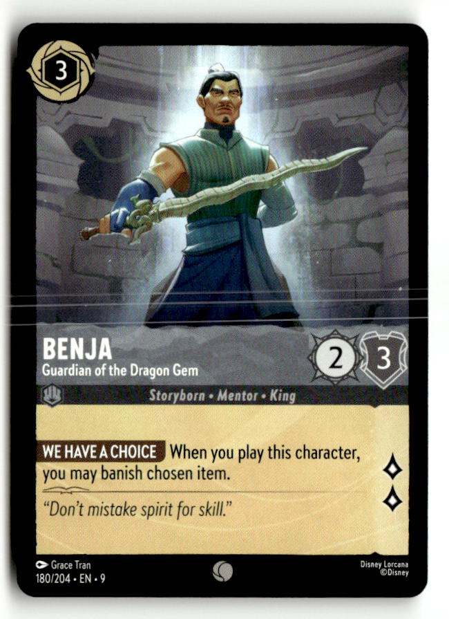 Benja - Guardian of the Dragon Gem | Near Mint / English / Normal