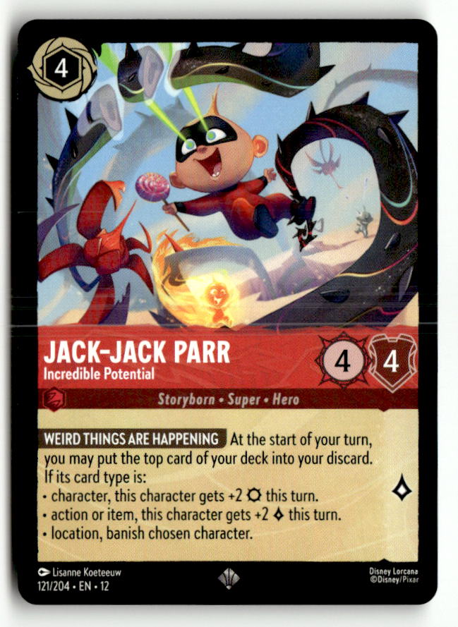 Jack-Jack Parr - Incredible Potential | Near Mint / English / Normal