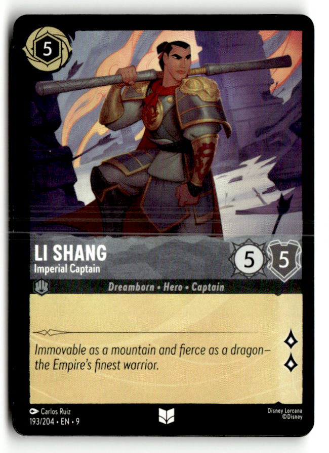 Li Shang - Imperial Captain | Near Mint / English / Normal