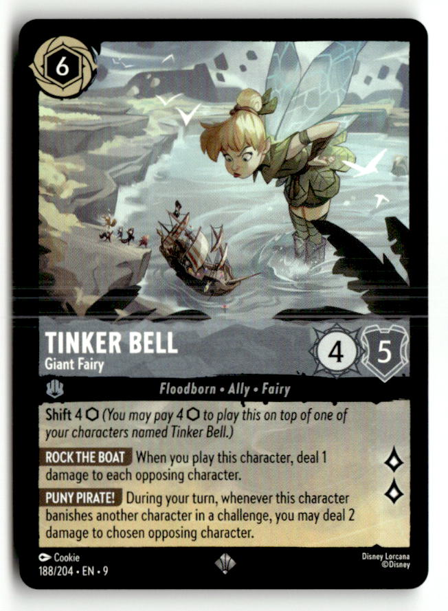 Tinker Bell - Giant Fairy | Near Mint / English / Normal