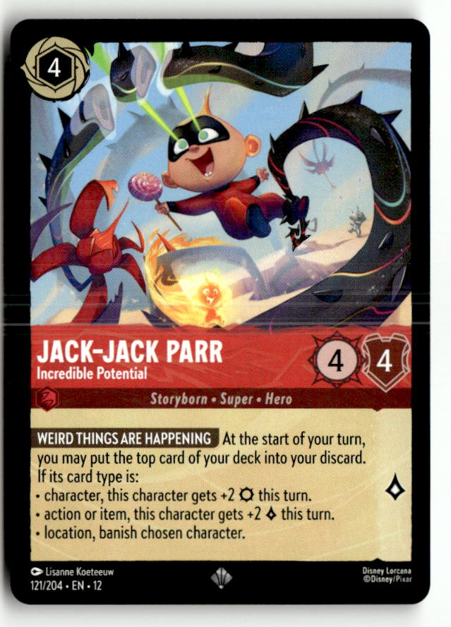 Jack-Jack Parr - Incredible Potential | Near Mint / English / Normal