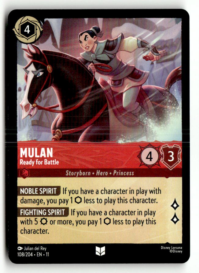 Mulan - Ready for Battle | Near Mint / English / Normal
