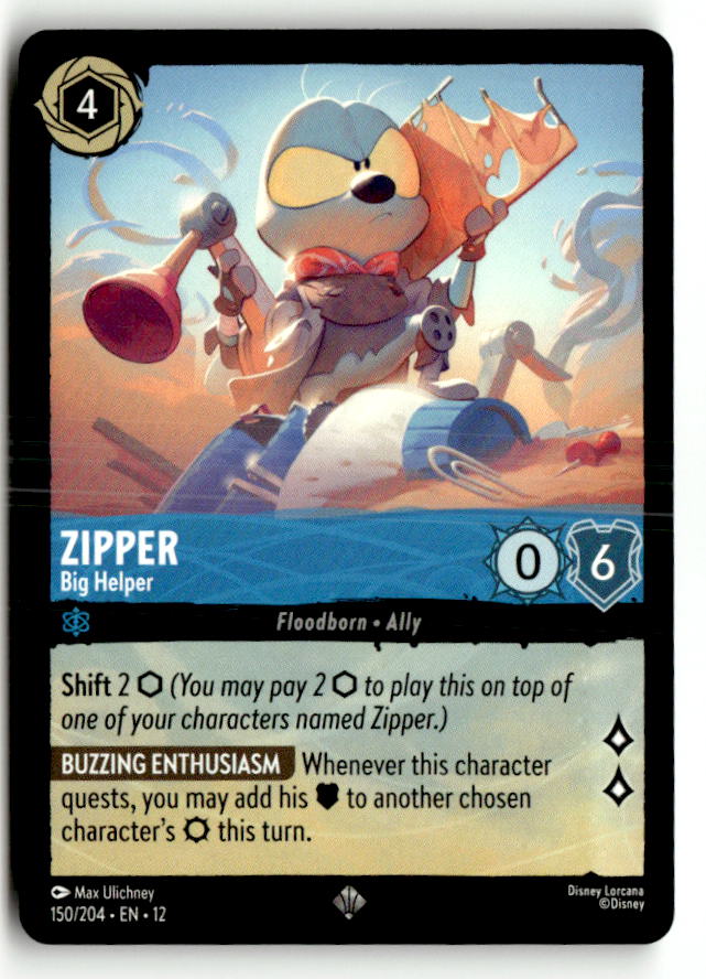 Zipper - Big Helper | Near Mint / English / Normal