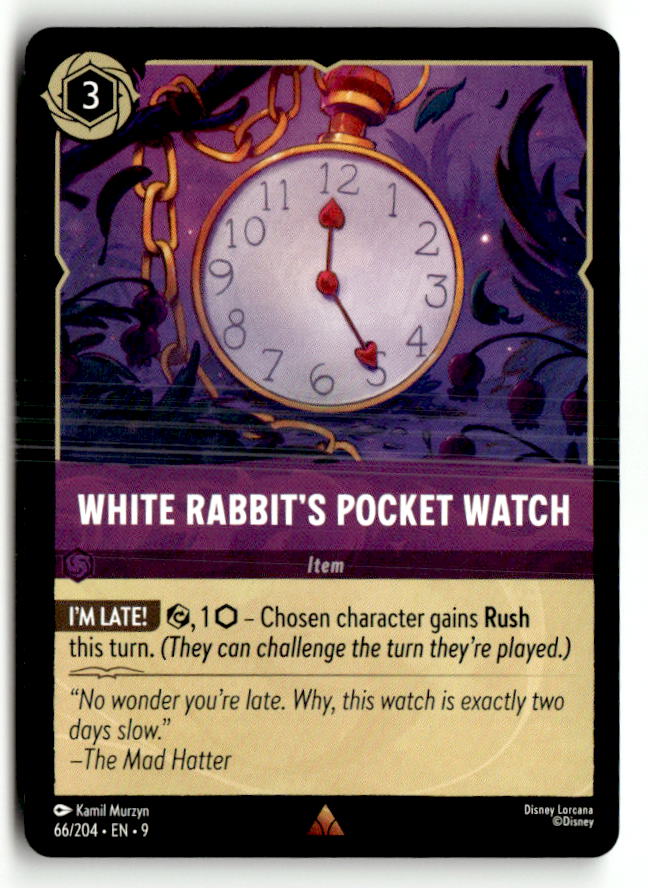 White Rabbit's Pocket Watch | Near Mint / English / Normal