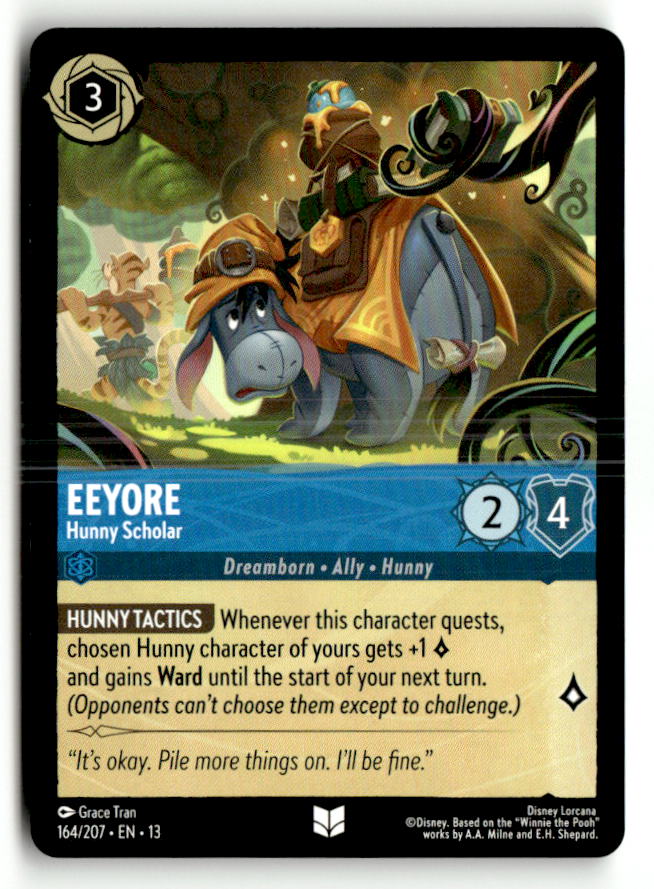 Eeyore - Hunny Scholar | Near Mint / English / Normal