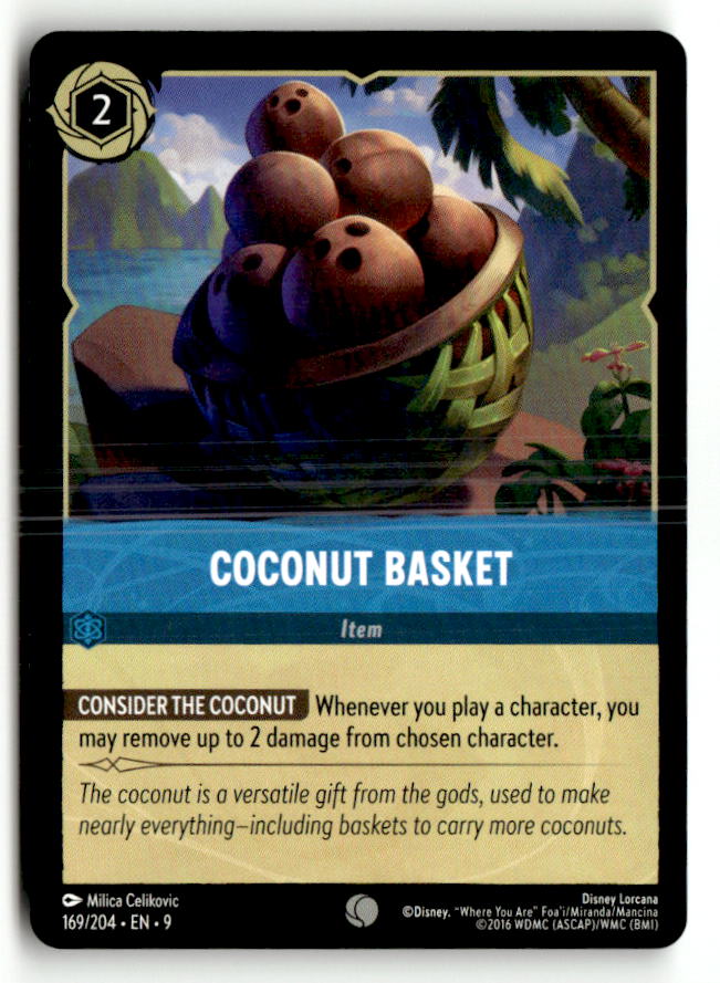 Coconut Basket | Near Mint / English / Normal