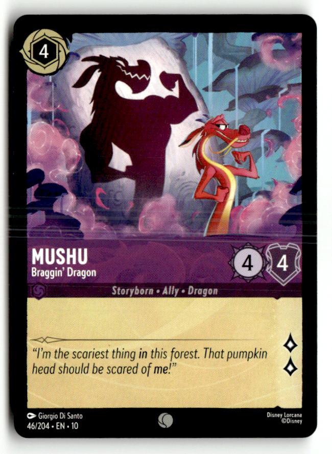 Mushu - Braggin' Dragon | Near Mint / English / Normal