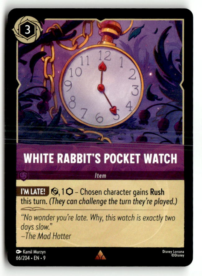 White Rabbit's Pocket Watch | Near Mint / English / Normal