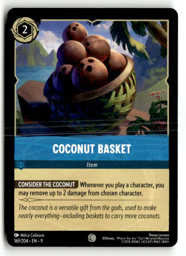 Coconut Basket | Near Mint / English / Normal