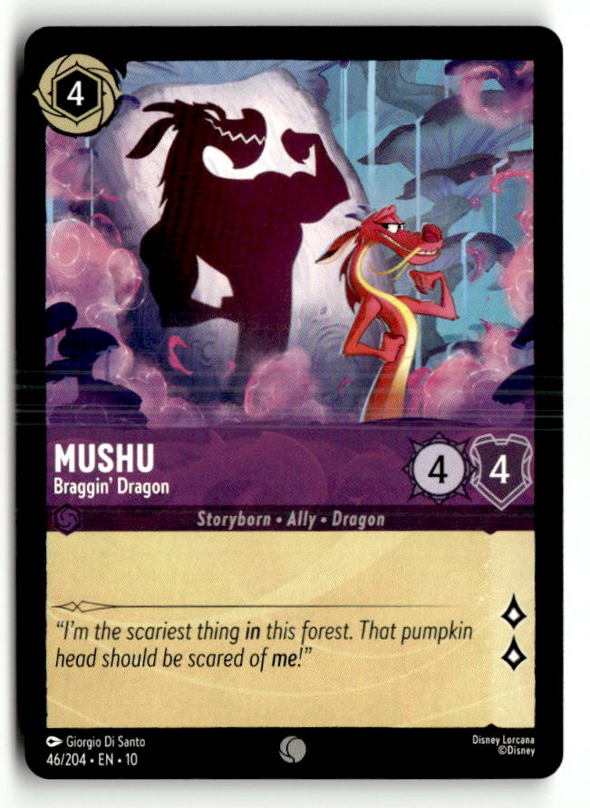 Mushu - Braggin' Dragon | Near Mint / English / Normal