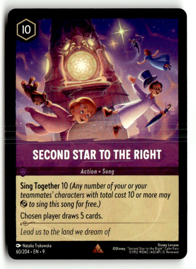 Second Star to the Right | Near Mint / English / Normal
