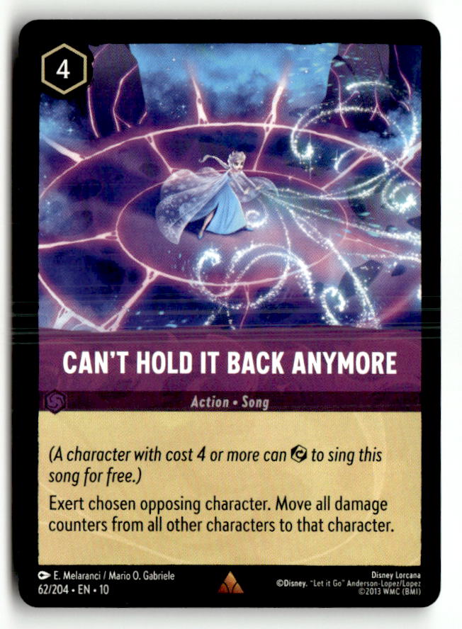 Can't Hold It Back Anymore | Near Mint / English / Normal