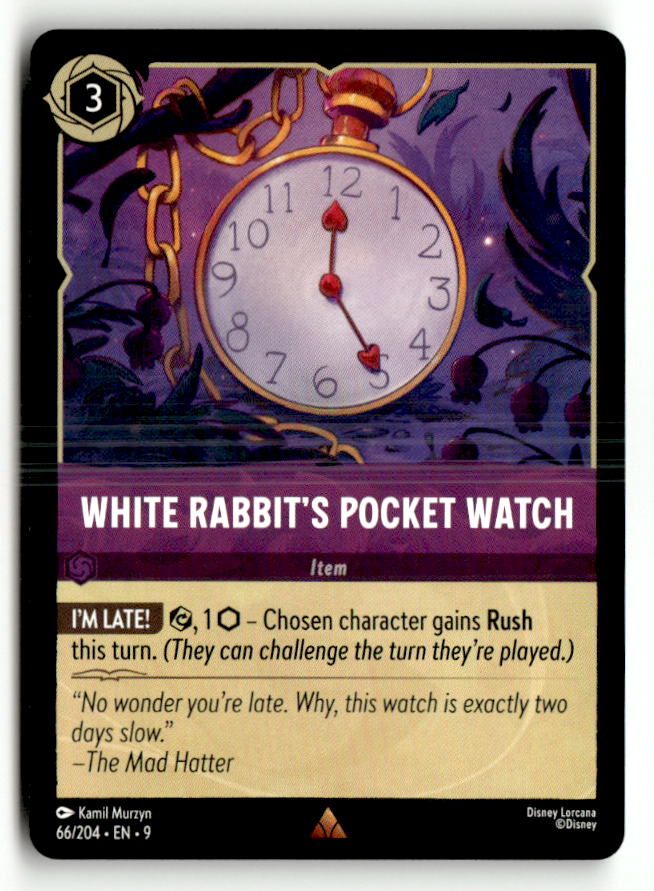 White Rabbit's Pocket Watch | Near Mint / English / Normal