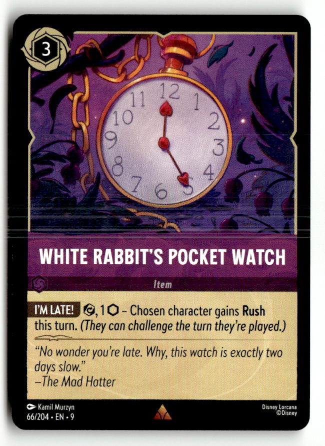 White Rabbit's Pocket Watch | Near Mint / English / Normal