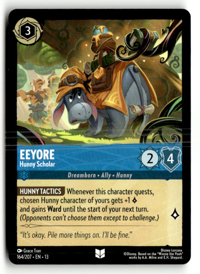 Eeyore - Hunny Scholar | Near Mint / English / Normal
