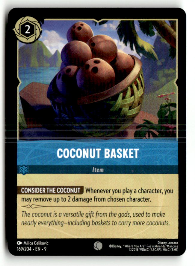 Coconut Basket | Near Mint / English / Normal