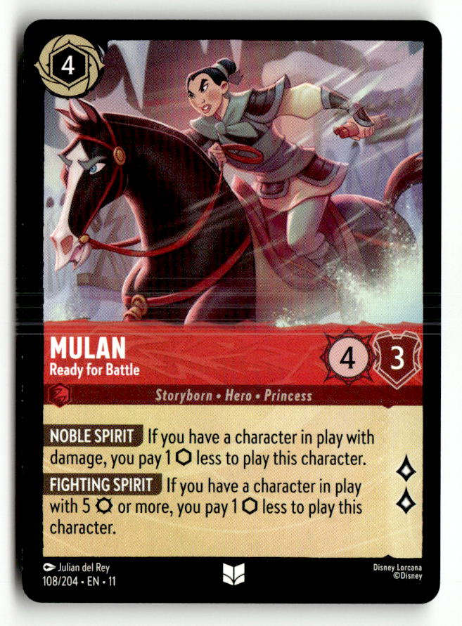 Mulan - Ready for Battle | Near Mint / English / Normal