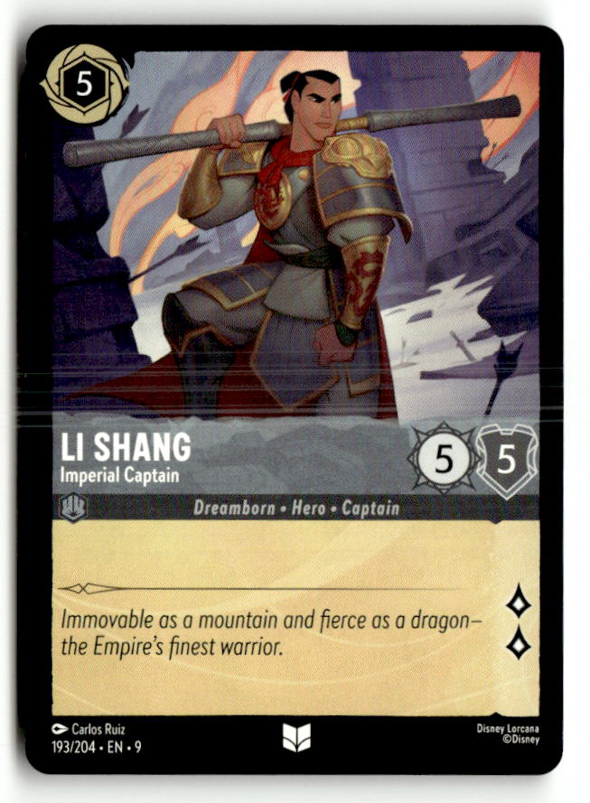 Li Shang - Imperial Captain | Near Mint / English / Normal