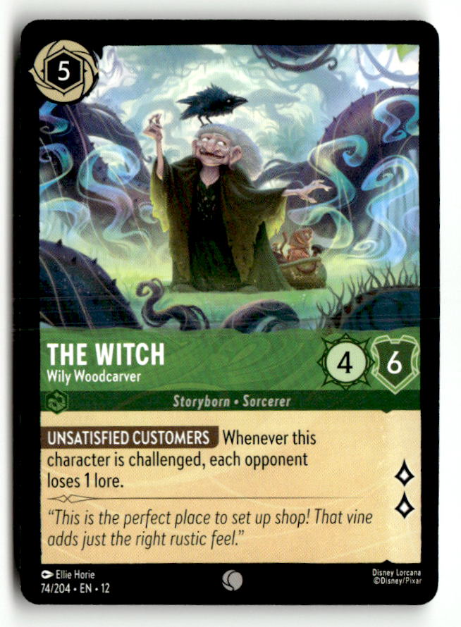 The Witch - Wily Woodcarver