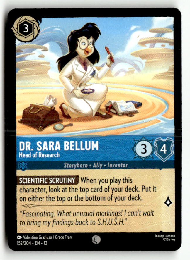 Dr. Sara Bellum - Head of Research